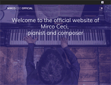 Tablet Screenshot of mircoceci.com